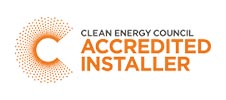 Clean Energy Council accredited logo